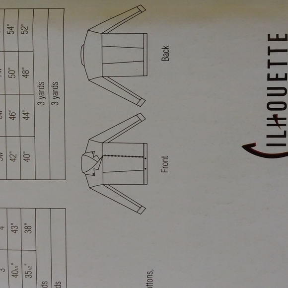 Silhouette Patterns Jacket - Picture 11 of 14